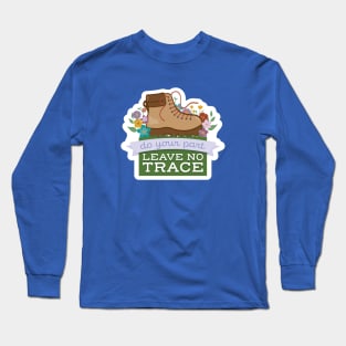 Leave No Trace Hiking Boot Long Sleeve T-Shirt